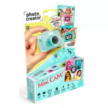 Momentinės spaudos fotoaparatas Canal Toys Photo Creator CLK 058 — Turkio spalva, MicroSD, 0,96 colio LCD