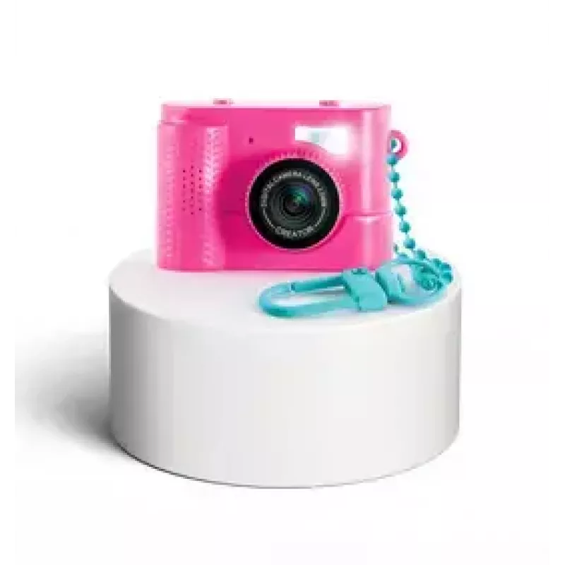 Skaitmeninis fotoaparatas Canal Toys Photo Creator CLK061 — rožinis, LCD 0.96 col., MicroSD palaikymas, USB