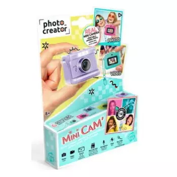 Momentinio spausdinimo fotoaparatas Canal Toys CLK 063 — Violetinė, LCD 0,96 colio, „MicroSD“, USB