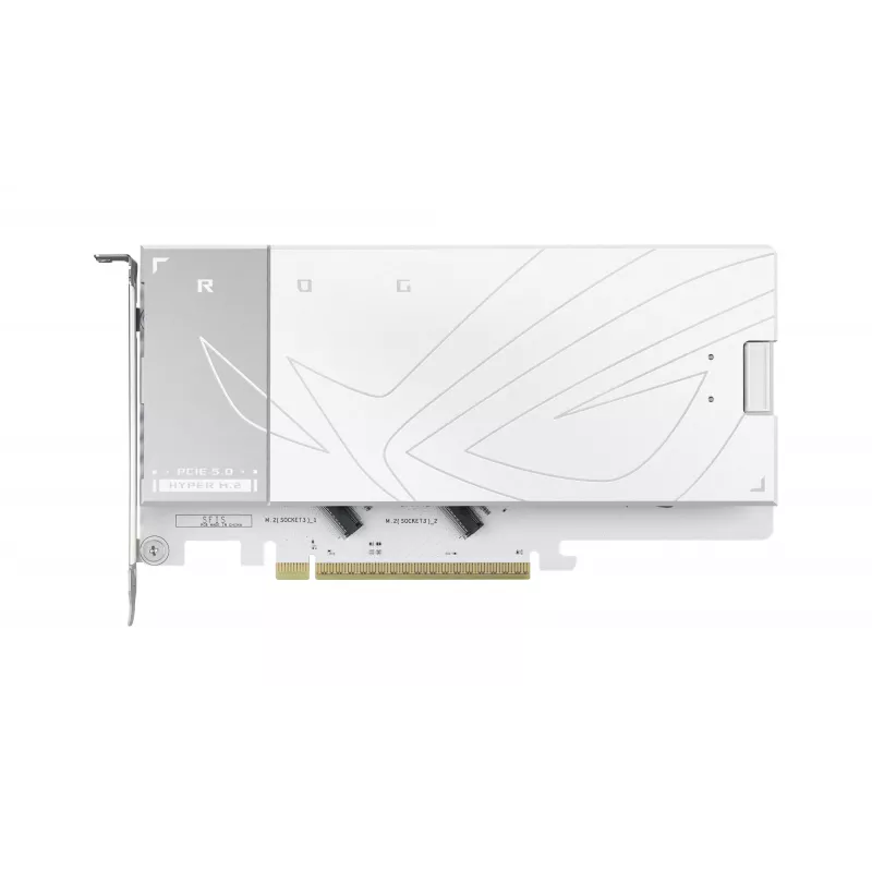 Motininė plokštė ASUS ROG CROSSHAIR X870E GLACIAL — AMD X870E, Socket AM5, E-ATX, DDR5, iki 256 GB, Wi‑Fi 7, 10Gb Ethernet