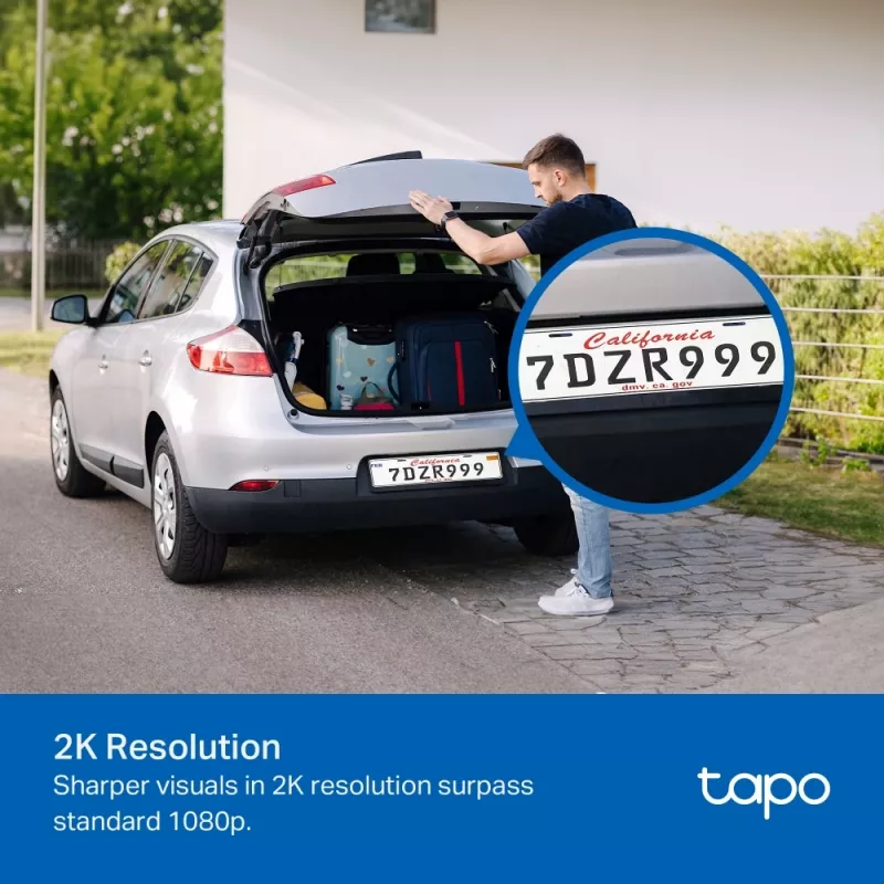 TP-Link Tapo TC41 V2 Sferinė IP apsaugos kamera Vidaus ir lauko 2304 x 1296 pikseliai Luboms/Sienai/Stulpui