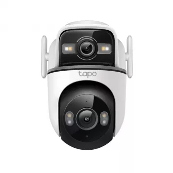 Kupolinė IP apsaugos kamera TP-Link Tapo TC47 — 2304×1296, 6 mm objektyvas, 360° horizontalus, vidaus / lauko, montavimas ant lubų, laidinis ir belaidis ryšys
