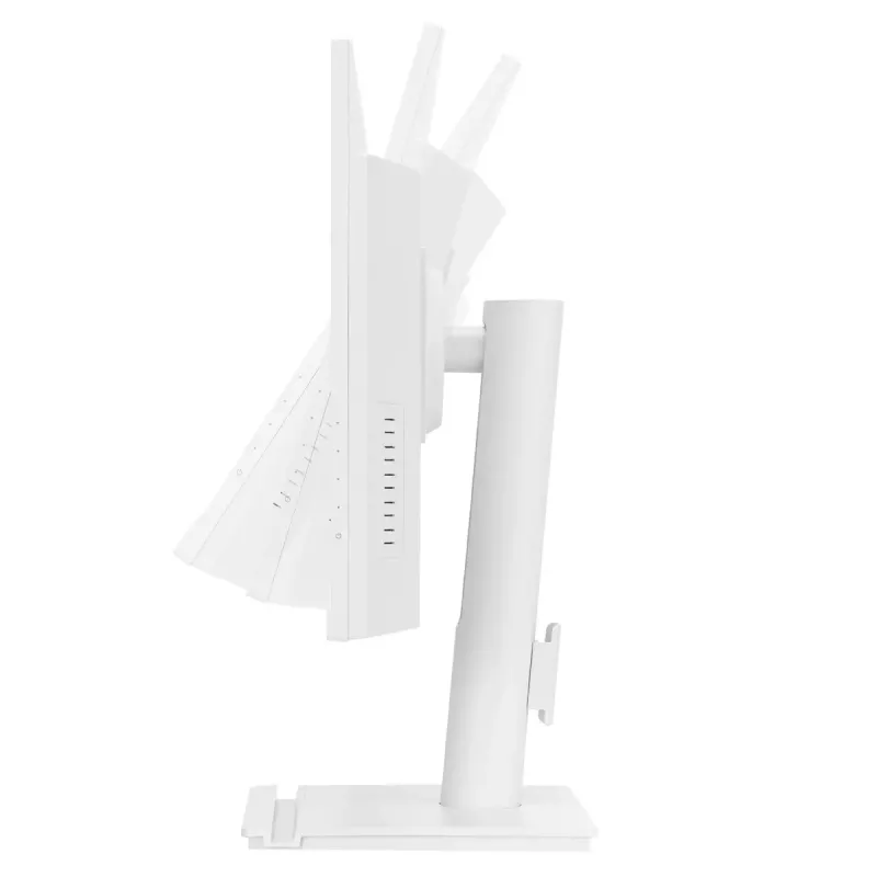 27 colių ASUS VA279QGS-W LCD monitorius, 1920x1080 Full HD, IPS, 1 ms, 350 cd/m², USB 3.2 šakotuvas, garsiakalbiai, VESA, aukščio reguliavimas, baltas