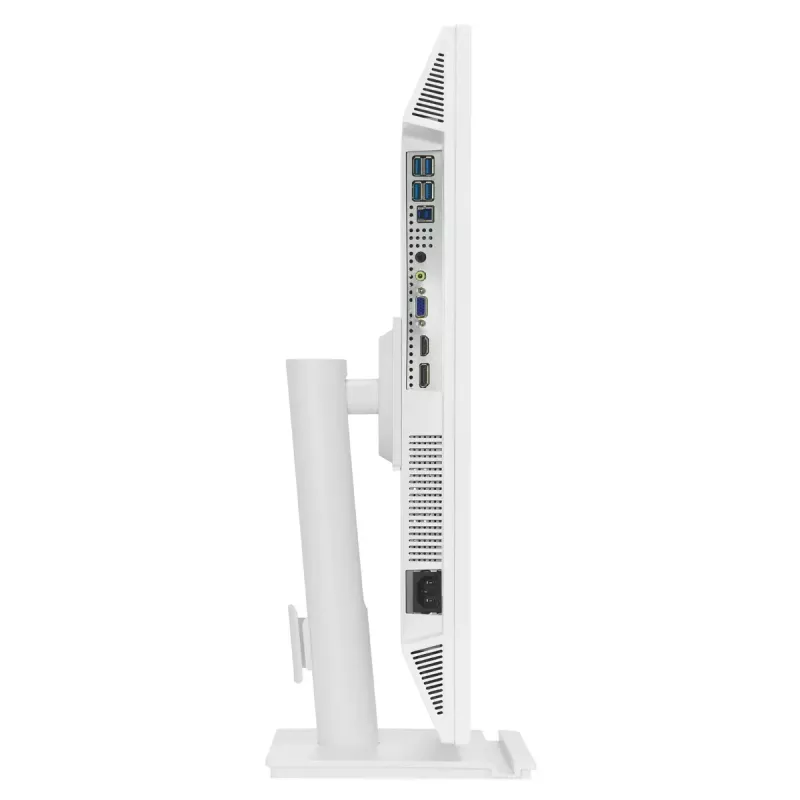 27 colių ASUS VA279QGS-W LCD monitorius, 1920x1080 Full HD, IPS, 1 ms, 350 cd/m², USB 3.2 šakotuvas, garsiakalbiai, VESA, aukščio reguliavimas, baltas