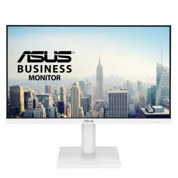 27 colių ASUS VA279QGS-W LCD monitorius, 1920x1080 Full HD, IPS, 1 ms, 350 cd/m², USB 3.2 šakotuvas, garsiakalbiai, VESA, aukščio reguliavimas, baltas