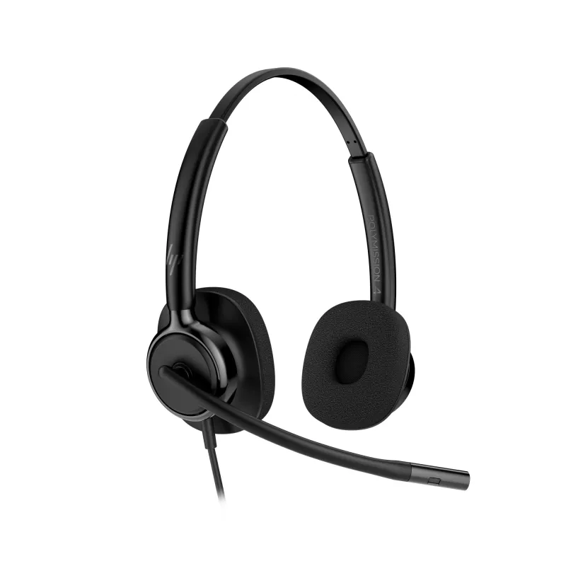 Laidinės stereo ausinės HP Poly Mission 425 Classic USB, ant ausies, 126 g