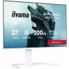 27 colių iiyama G-MASTER GB2771QSU-W1 monitorius, 2560×1440 WQHD, Fast IPS, 2 ms, USB 3.2 šakotuvas, garsiakalbiai, VESA, reguliuojamas aukštis (baltas)