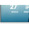 27 colių iiyama G-MASTER GB2771QSU-W1 monitorius, 2560×1440 WQHD, Fast IPS, 2 ms, USB 3.2 šakotuvas, garsiakalbiai, VESA, reguliuojamas aukštis (baltas)