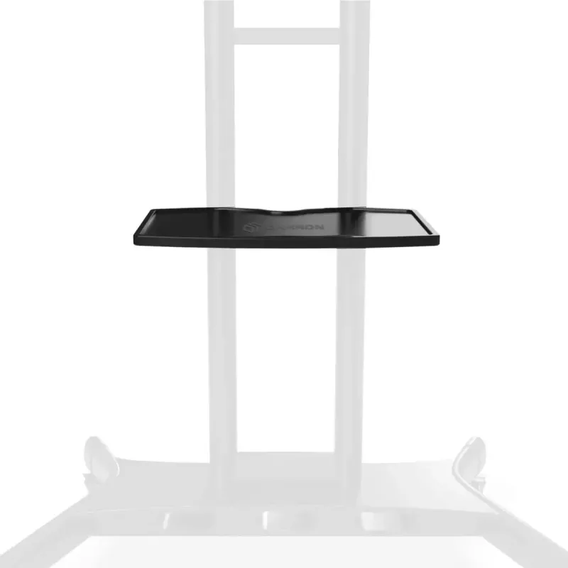 Lentynos tvirtinimo priedas ONKRON APT1881-B reklaminiams ekranams, ABS ir plienas, 460×320×20 mm, juodas