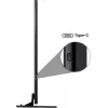 TV Hisense 100U8Q 100 col. (253 cm) 4K ULED Smart TV Mini LED, VIDAA, Wi‑Fi, DVB-T2/C/S2, Juoda/Pilka