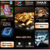 TV Hisense 100U8Q 100 col. (253 cm) 4K ULED Smart TV Mini LED, VIDAA, Wi‑Fi, DVB-T2/C/S2, Juoda/Pilka