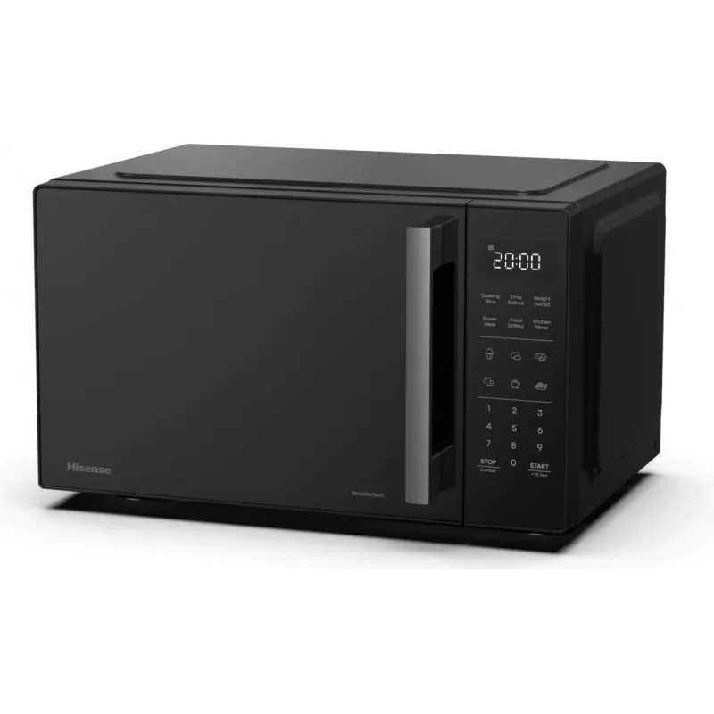 Hisense H23MOBS4HI Juoda Solo mikrobangų krosnelė Pastatoma 23 L 900 W