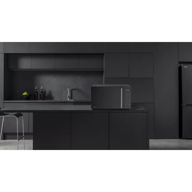 Hisense H23MOBS4HI Juoda Solo mikrobangų krosnelė Pastatoma 23 L 900 W