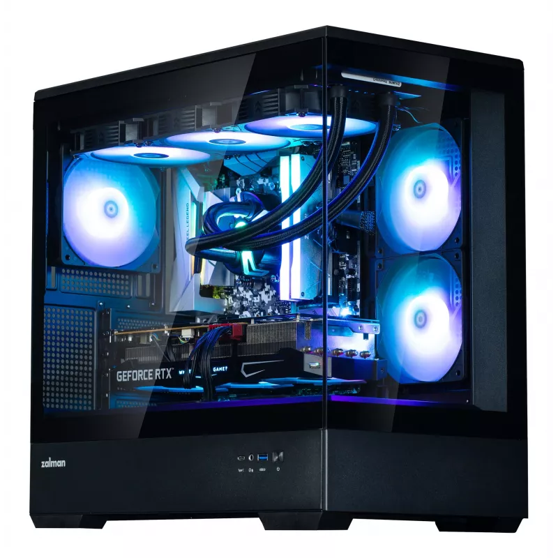 Zalman P30 Mini Tower Juoda