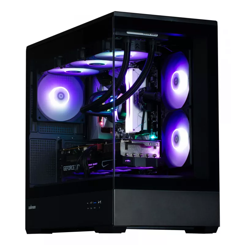 Zalman P30 Mini Tower Juoda