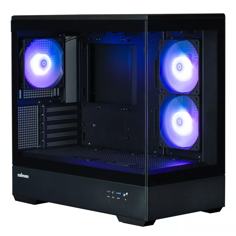 Zalman P30 Mini Tower Juoda