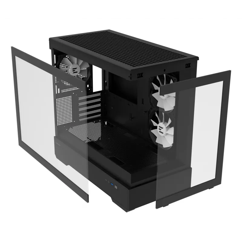 Zalman P30 Mini Tower Juoda