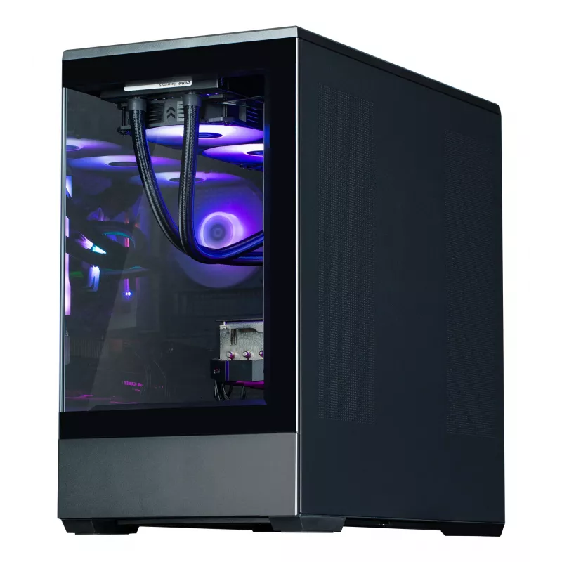 Zalman P30 Mini Tower Juoda
