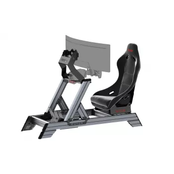 Res-Tech SMART COCKPIT + GT SEAT (BUNDLE), lenktynių simuliatoriaus kabina, Juoda, Pilka, Akrilnitrilo butadieno stirenas (ABS), Aliuminis, 52 kg, Italija