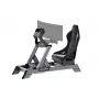 Res-Tech SMART COCKPIT + GT SEAT (BUNDLE), lenktynių simuliatoriaus kabina, Juoda, Pilka, Akrilnitrilo butadieno stirenas (ABS), Aliuminis, 52 kg, Italija