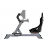 Res-Tech SMART COCKPIT + GT SEAT (BUNDLE), lenktynių simuliatoriaus kabina, Juoda, Pilka, Akrilnitrilo butadieno stirenas (ABS), Aliuminis, 52 kg, Italija
