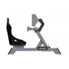 Res-Tech SMART COCKPIT + GT SEAT (BUNDLE), lenktynių simuliatoriaus kabina, Juoda, Pilka, Akrilnitrilo butadieno stirenas (ABS), Aliuminis, 52 kg, Italija