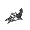 Res-Tech SMART COCKPIT + GT SEAT (BUNDLE), lenktynių simuliatoriaus kabina, Juoda, Pilka, Akrilnitrilo butadieno stirenas (ABS), Aliuminis, 52 kg, Italija