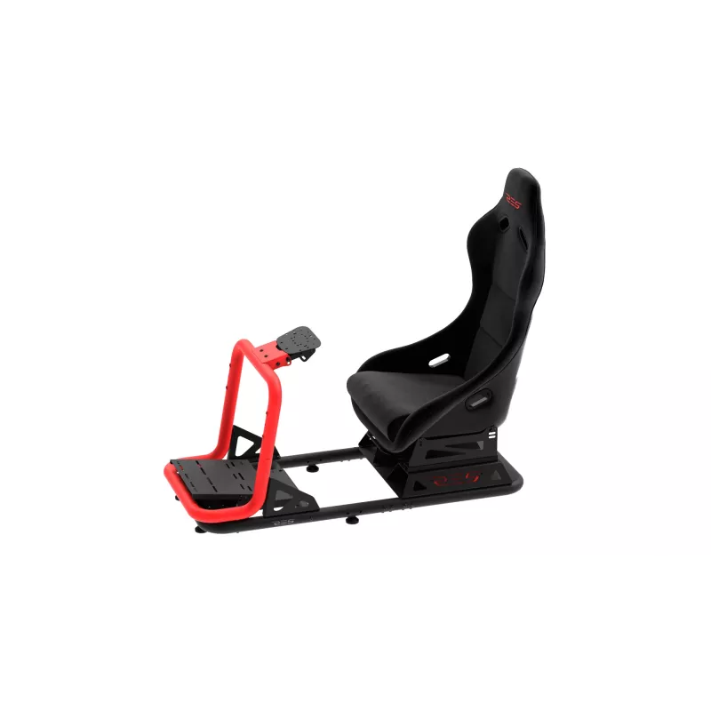 Res-Tech SIMPLY COCKPIT, lenktynių kokpitas, juoda, raudona, 57 kg, Italija
