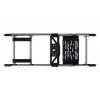 Res-Tech SMART COCKPIT, lenktynių kokpitas, juoda, pilka, akrilnitrilo butadieno stirenas (ABS), aliuminis, 42 kg, Italija