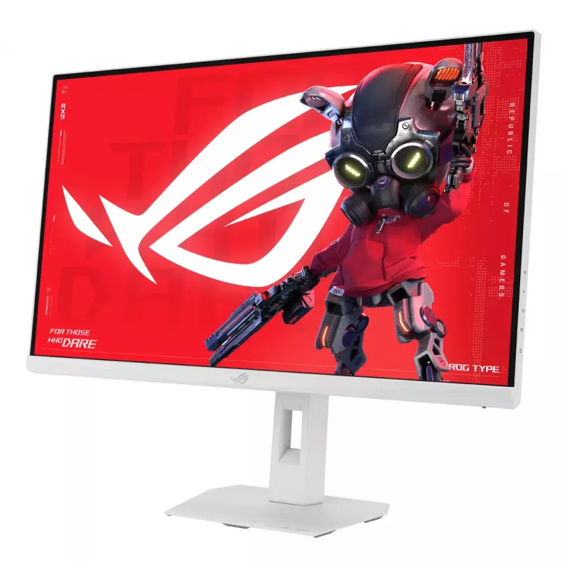 Kompiuterio monitorius ASUS ROG Strix XG27ACMES-W 27 col. 2560x1440 Fast IPS 1 ms VESA aukščio reguliavimas Baltas