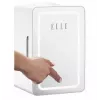 Mini šaldytuvas su LED makiažo veidrodžiu Elle ESDAF01WHEU 6 L baltas