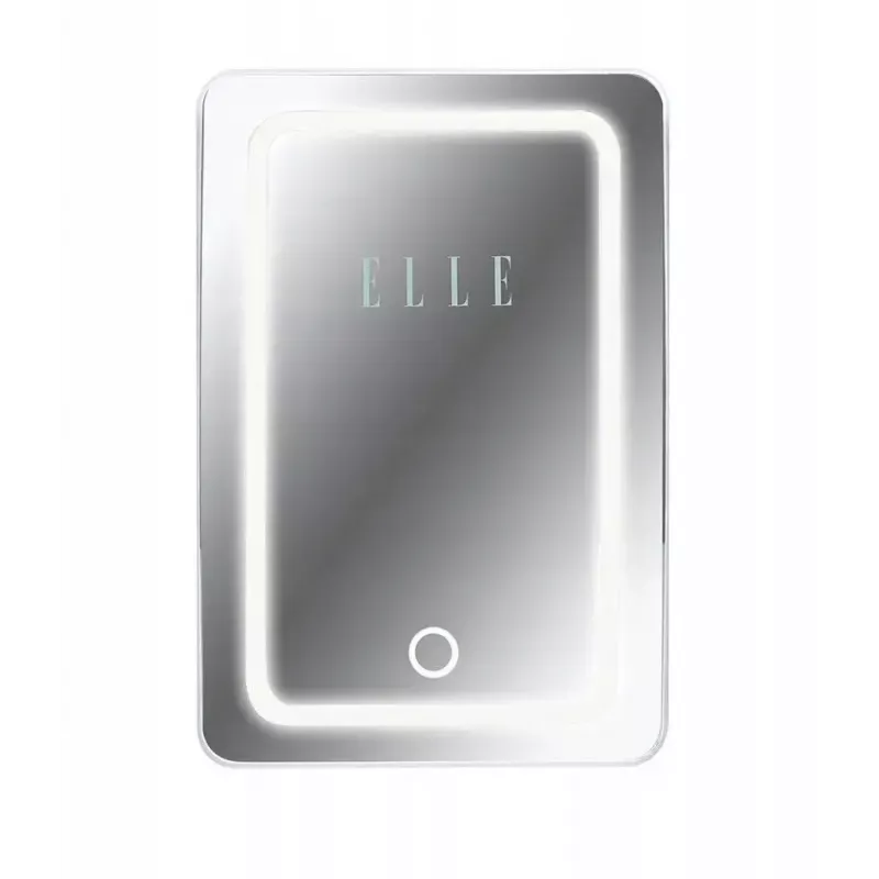 Mini šaldytuvas su LED makiažo veidrodžiu Elle ESDAF01WHEU 6 L baltas