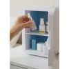 Mini šaldytuvas su LED makiažo veidrodžiu Elle ESDAF01WHEU 6 L baltas