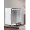 Mini šaldytuvas su LED makiažo veidrodžiu Elle ESDAF01WHEU 6 L baltas