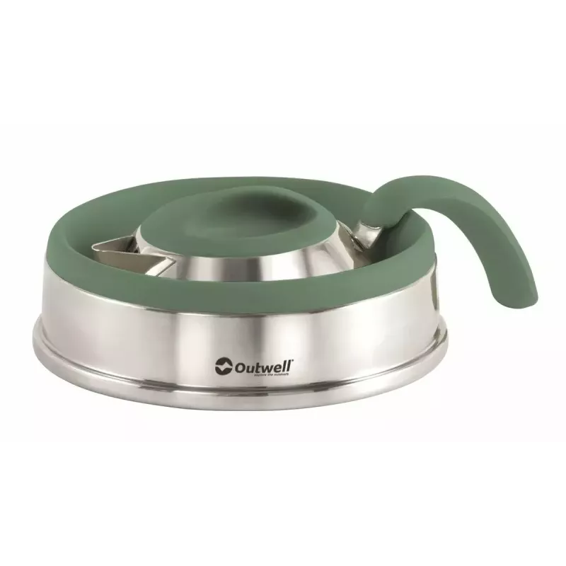 Virdulys Outwell Collaps Kettle 1.5 L – sulankstomas kempingo virdulys, Shadow Green