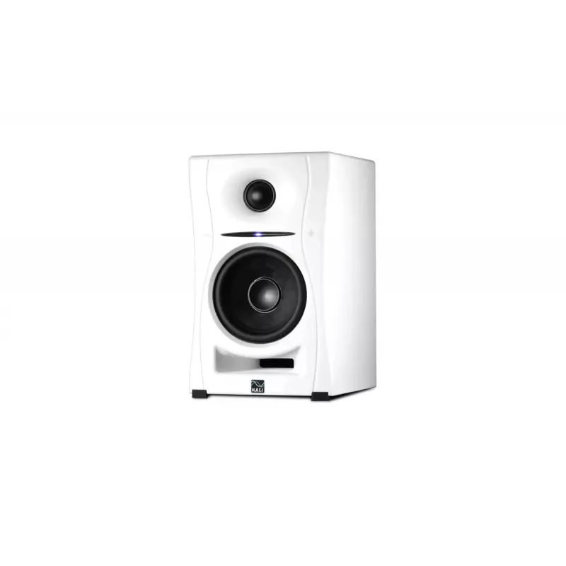 Artimųjų laukų monitorių stovai Kali Audio LP-UNF WH studijiniams / staliniams monitoriams, balti, su Bluetooth