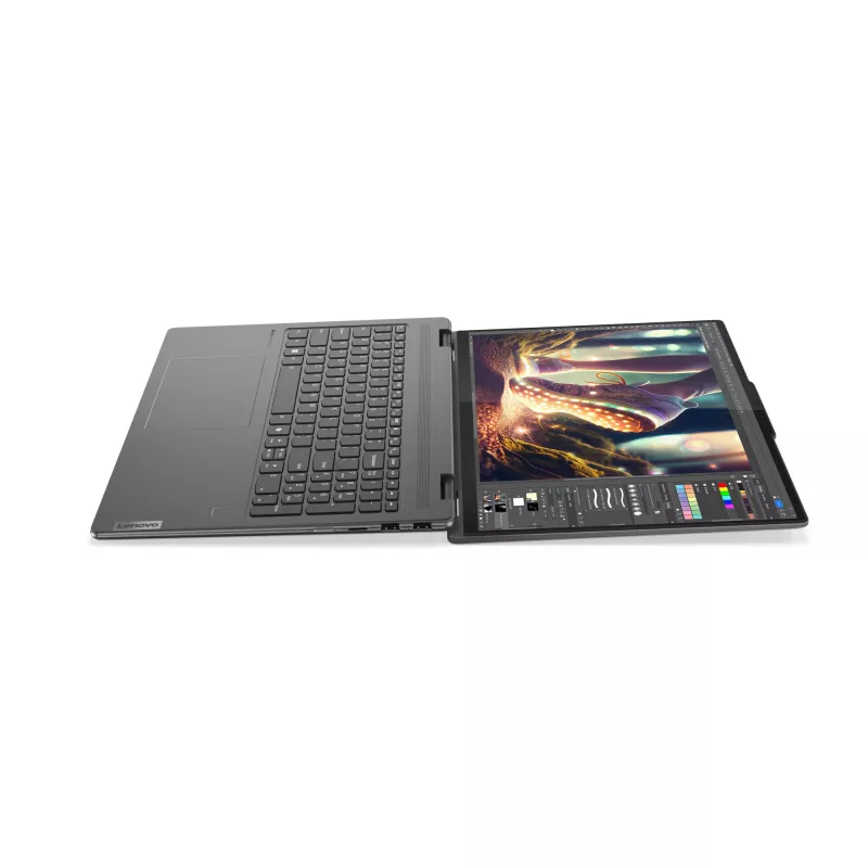 Lenovo Yoga 7 2-in-1 16IML9 Intel Core Ultra 7 155U Hybrid (2-in-1) 40,6 cm (16 colių) Jutiklinis ekranas WUXGA 16 GB LPDDR5x-SDRAM 1 TB SSD Wi-Fi 6E (802.11ax) Windows 11 Home JAV anglų kalba Pilka