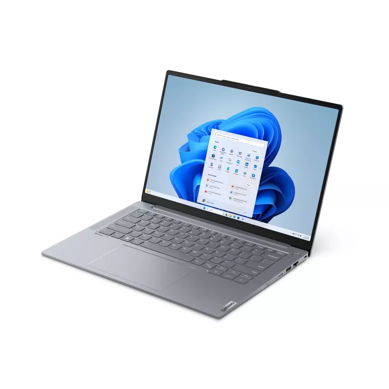 Lenovo ThinkBook 14 G6+ IMH Intel Core Ultra 5 125H nešiojamasis kompiuteris 36,8 cm (14,5 colio) WQXGA 16 GB LPDDR5x-SDRAM 512 GB SSD Wi-Fi 6E (802.11ax) Windows 11 Pro US anglų kalba Pilka