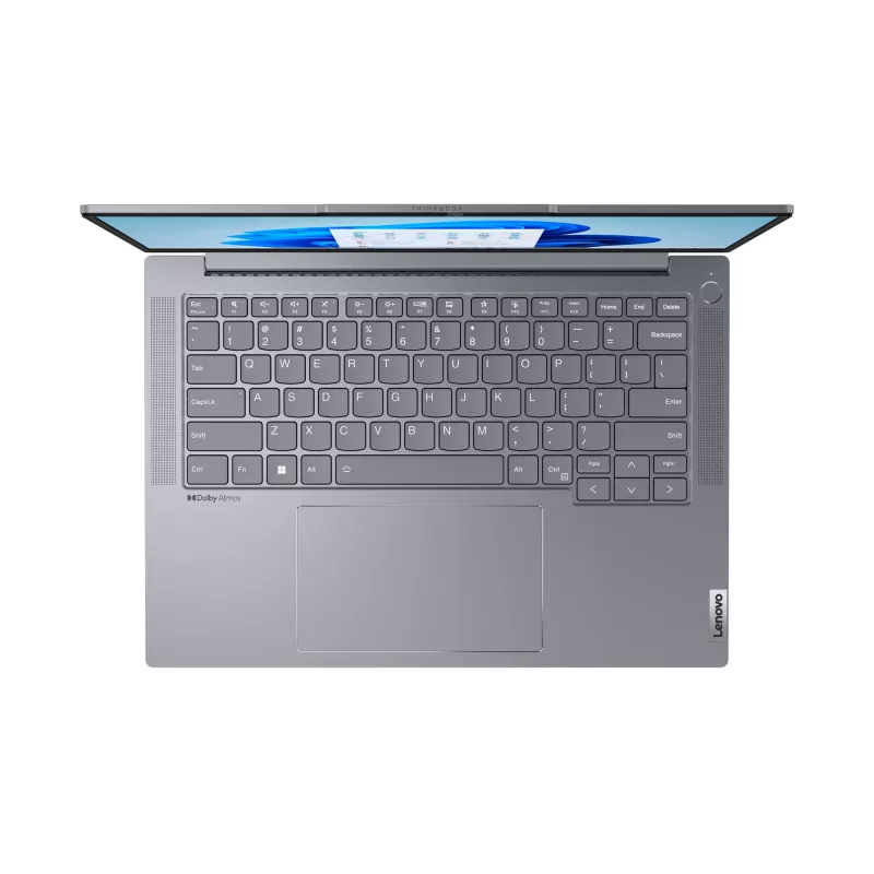 Lenovo ThinkBook 14 G6+ IMH Intel Core Ultra 5 125H nešiojamasis kompiuteris 36,8 cm (14,5 colio) WQXGA 16 GB LPDDR5x-SDRAM 512 GB SSD Wi-Fi 6E (802.11ax) Windows 11 Pro US anglų kalba Pilka