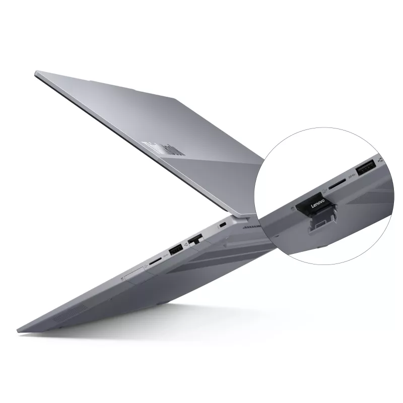Lenovo ThinkBook 14 G6+ IMH Intel Core Ultra 5 125H nešiojamasis kompiuteris 36,8 cm (14,5 colio) WQXGA 16 GB LPDDR5x-SDRAM 512 GB SSD Wi-Fi 6E (802.11ax) Windows 11 Pro US anglų kalba Pilka