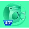 Leifheit 56610 šluostės priedas Baltas