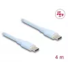 DeLOCK USB laidas USB 2.0 4 m USB C mėlynas 81236