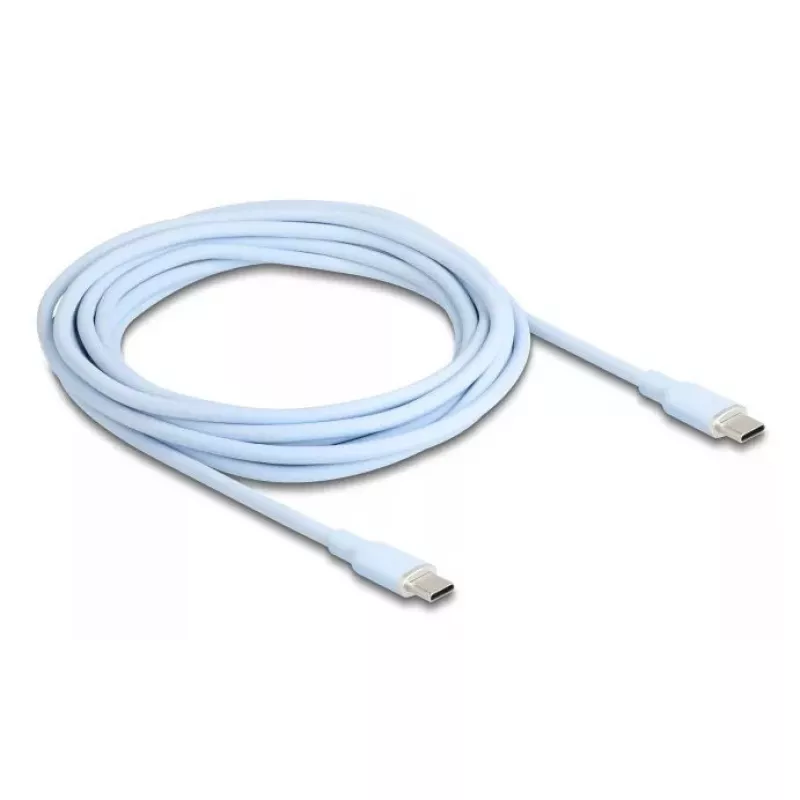 DeLOCK USB laidas USB 2.0 4 m USB C mėlynas 81236