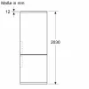 Siemens iQ500 KG49N4XAF šaldytuvas-šaldiklis Pastatomas 440 L Juoda