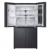 LG InstaView GMG960EVJE šaldytuvas-šaldiklis side-by-side laisvai pastatomas 638 l juodas