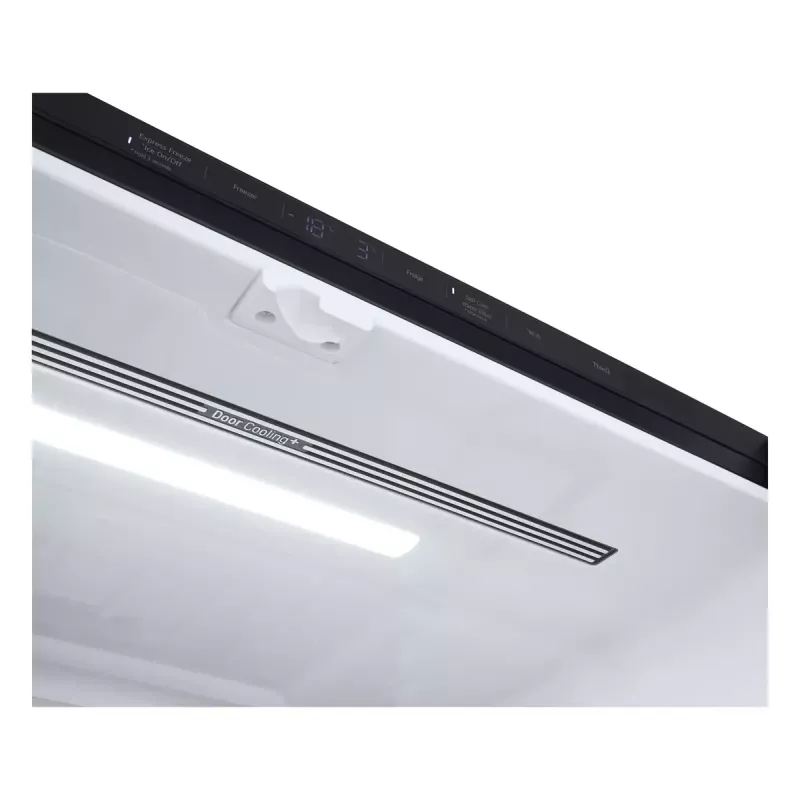 LG InstaView GMG960EVJE šaldytuvas-šaldiklis side-by-side laisvai pastatomas 638 l juodas