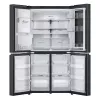 LG InstaView GMG960EVJE šaldytuvas-šaldiklis side-by-side laisvai pastatomas 638 l juodas
