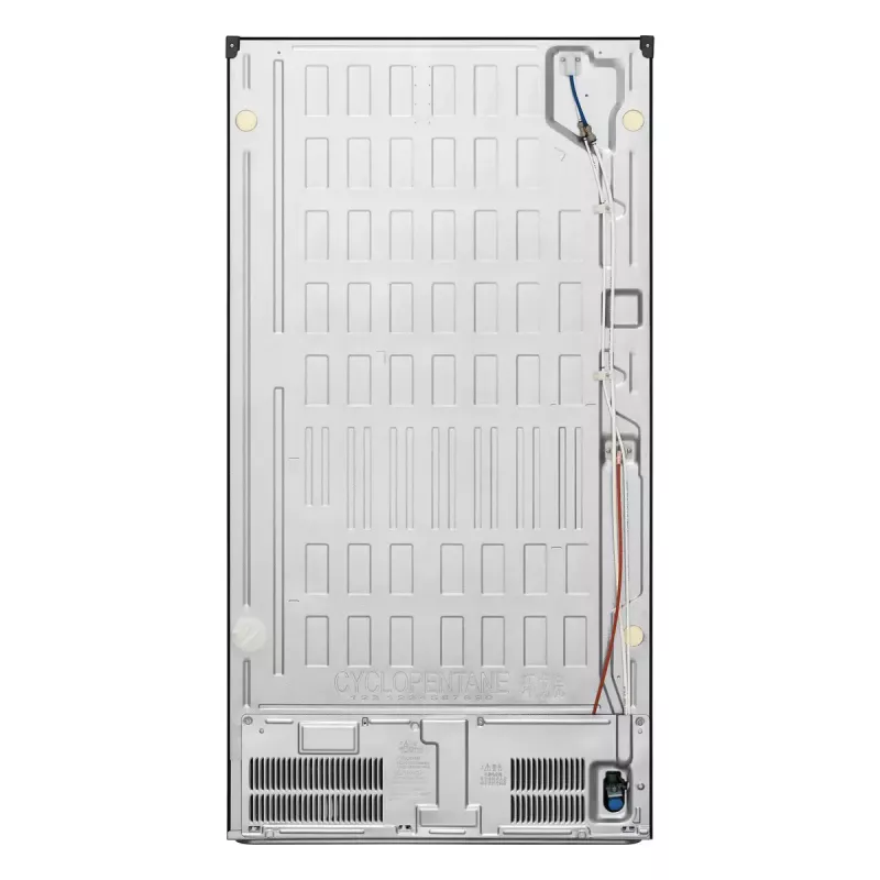 LG InstaView GMG960EVJE šaldytuvas-šaldiklis side-by-side laisvai pastatomas 638 l juodas