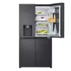 LG InstaView GMG960EVJE šaldytuvas-šaldiklis side-by-side laisvai pastatomas 638 l juodas