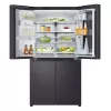 LG InstaView GMG960EVJE šaldytuvas-šaldiklis side-by-side laisvai pastatomas 638 l juodas